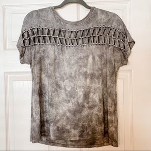 American Eagle Soft & Sexy Grey Short Sleeve Shirt